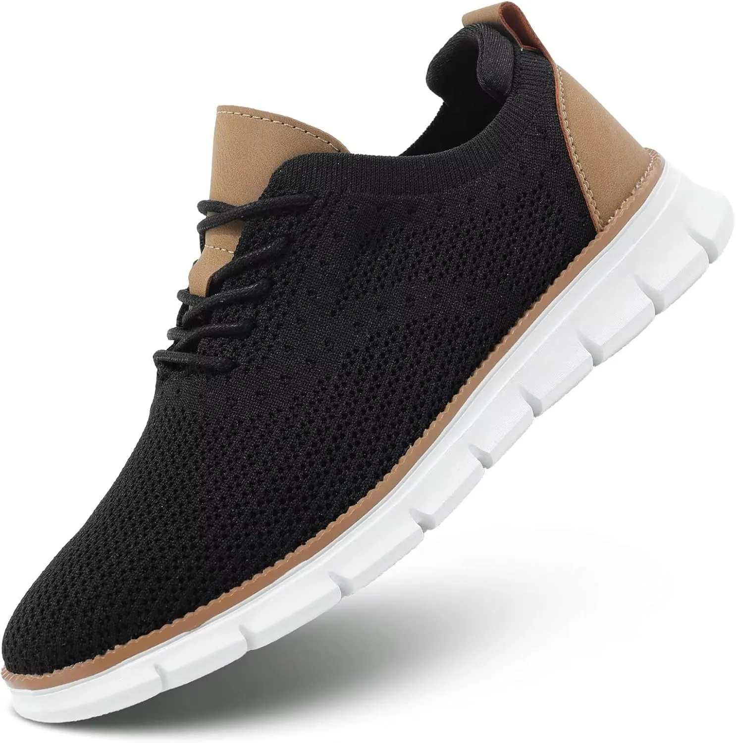 Men's Casual Oxfords Shoes Fashion Mesh Business Walking Work Dress Sneakers Comfortable Lightweight