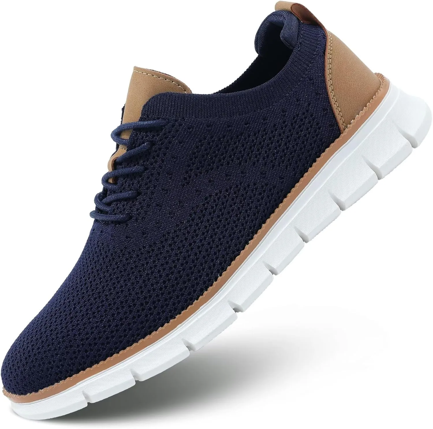 Men's Casual Oxfords Shoes Fashion Mesh Business Walking Work Dress Sneakers Comfortable Lightweight