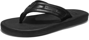 Men's Flip Flop Casual Comfortable Thong Sandals Summer Beach Lightweight Non-Slip Athletic Slide Sandals