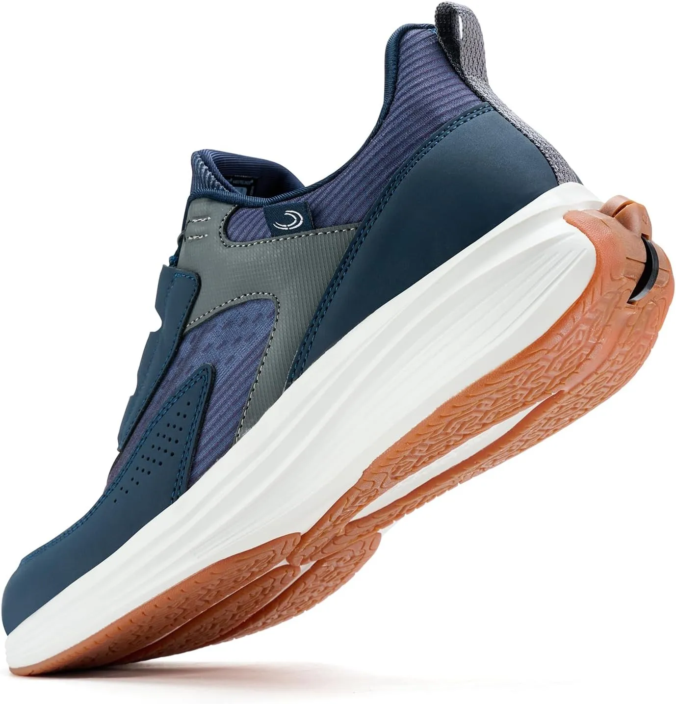 Men's Hands Free Shoes – Slip-On Sneakers with Innovative Design No-Tie Laces No-Bend Convenience Walking Shoes for Men