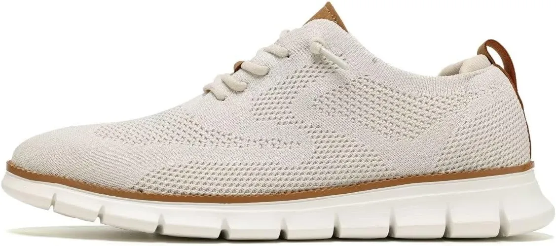 Men's Oxfords Business Shoes Fashion Mesh Casual Dress Walking Sneakers Comfortable Lightweight Soft Sole