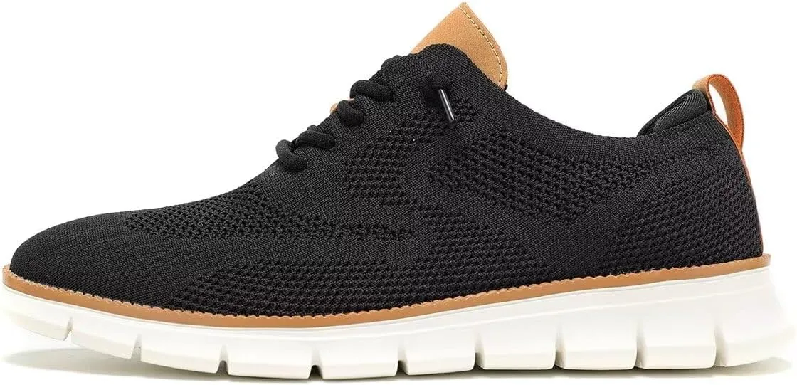 Men's Oxfords Business Shoes Fashion Mesh Casual Dress Walking Sneakers Comfortable Lightweight Soft Sole
