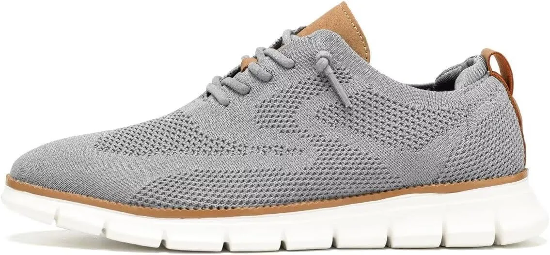 Men's Oxfords Business Shoes Fashion Mesh Casual Dress Walking Sneakers Comfortable Lightweight Soft Sole
