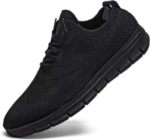 Men's Oxfords Business Shoes Fashion Mesh Casual Dress Walking Sneakers Comfortable Lightweight Soft Sole