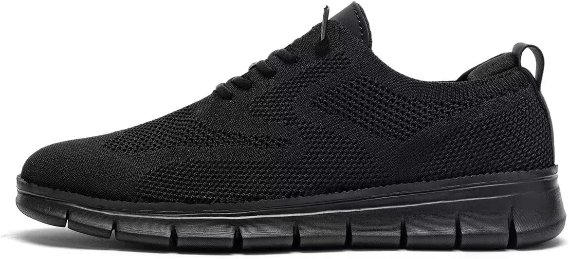 Men's Oxfords Business Shoes Fashion Mesh Casual Dress Walking Sneakers Comfortable Lightweight Soft Sole
