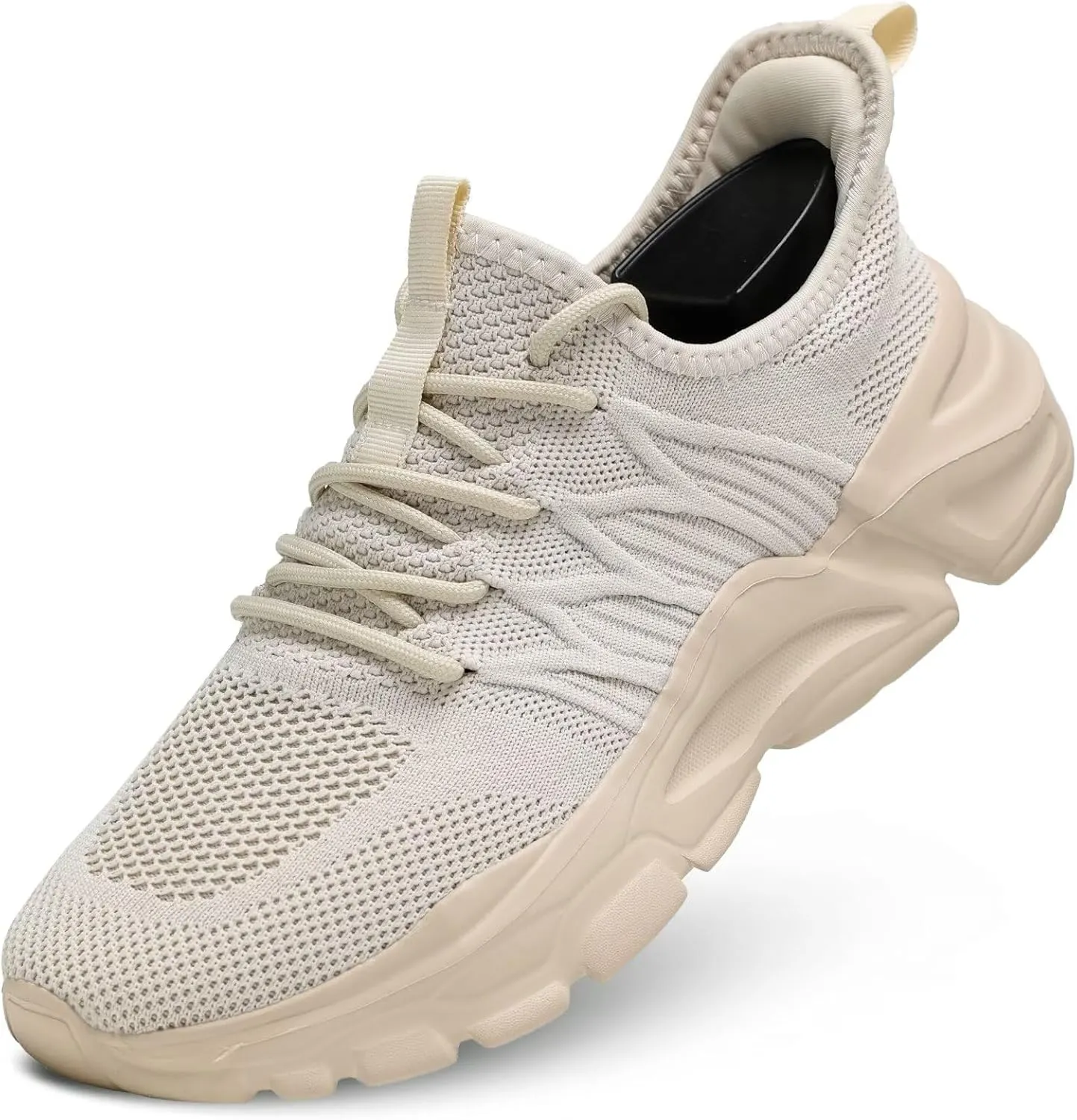 Mens Running Shoes Slip-on Walking Tennis Sneakers Lightweight Breathable Casual Soft Sole Mesh Workout Sports Shoes
