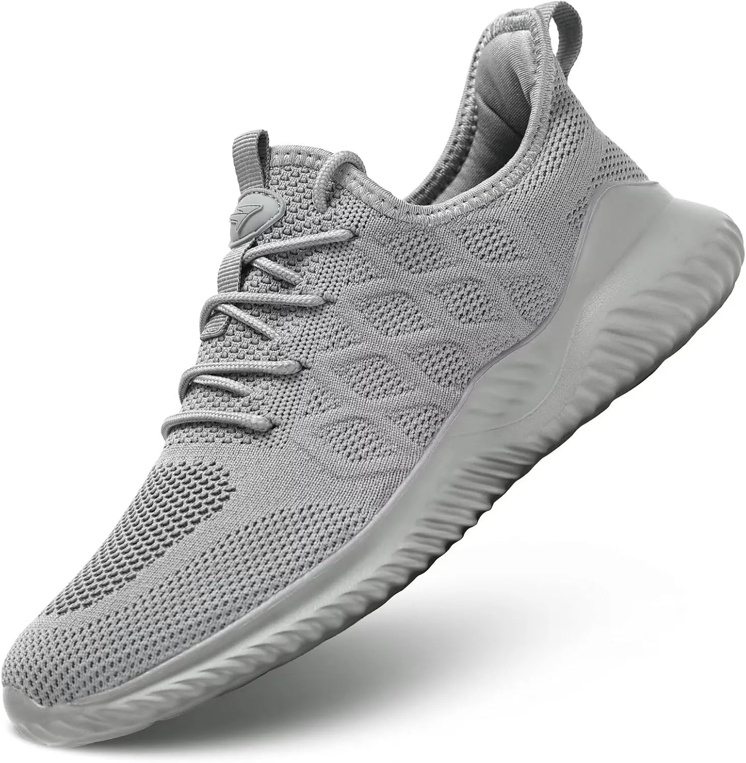 Mens Running Shoes Slip-on Walking Tennis Sneakers Mesh Lightweight Breathable Casual Soft Sole Work Shoes