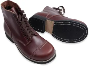 Men's Short Boots Cowhide Land Outdoor Shoes Boots Replica WW2 US