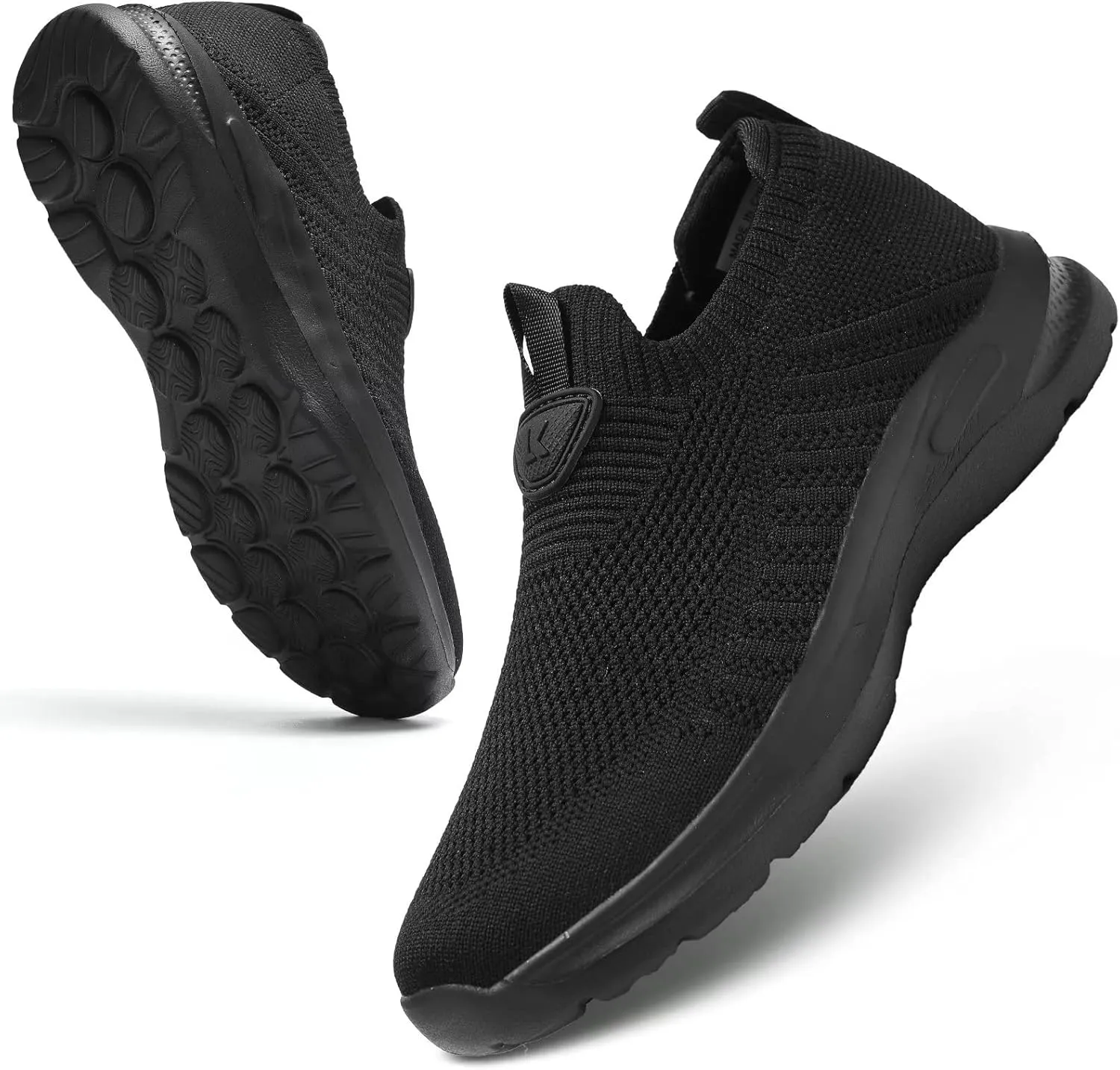 Mens Walking Shoes Lightweight Breathe Mesh Running Shoes Slip On Fashion Tennis Sneakers Comfort Gym Workout Zapatos de Hombre