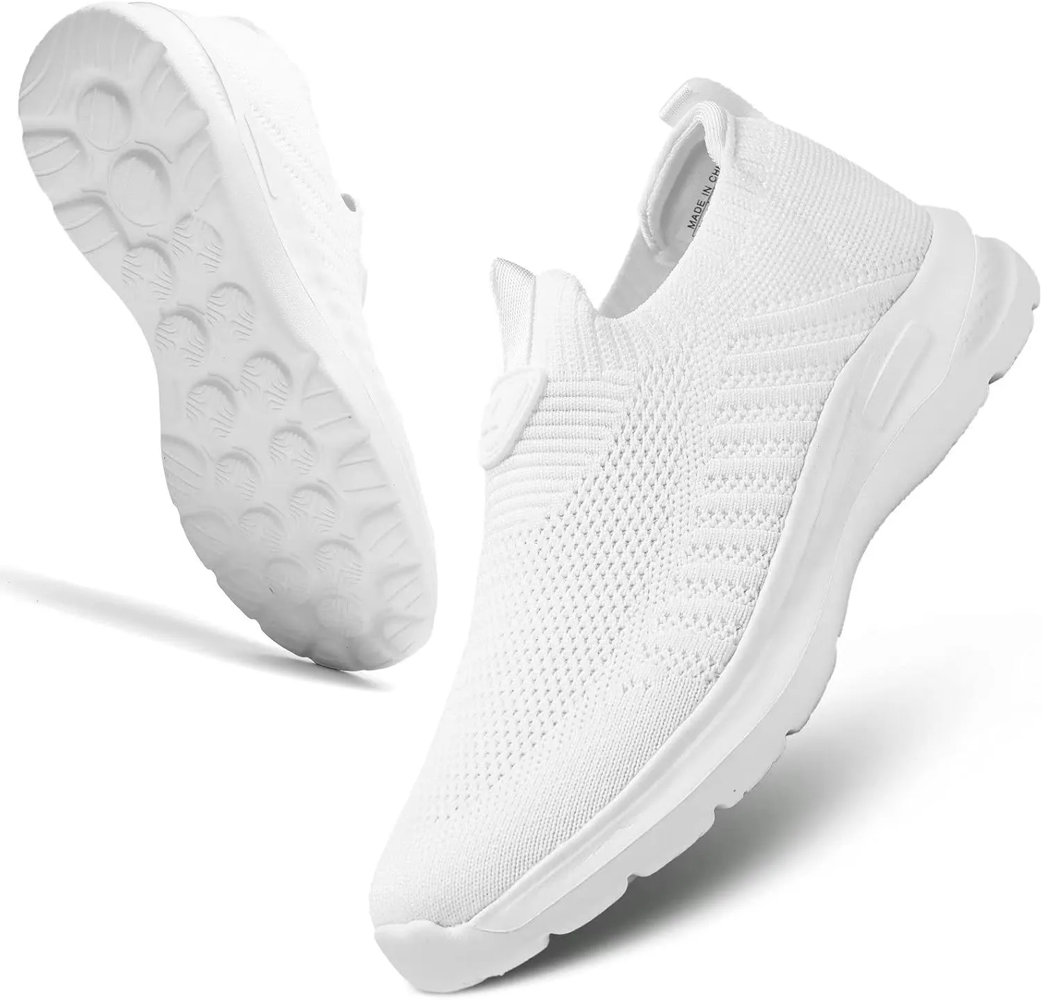 Mens Walking Shoes Lightweight Breathe Mesh Running Shoes Slip On Fashion Tennis Sneakers Comfort Gym Workout Zapatos de Hombre