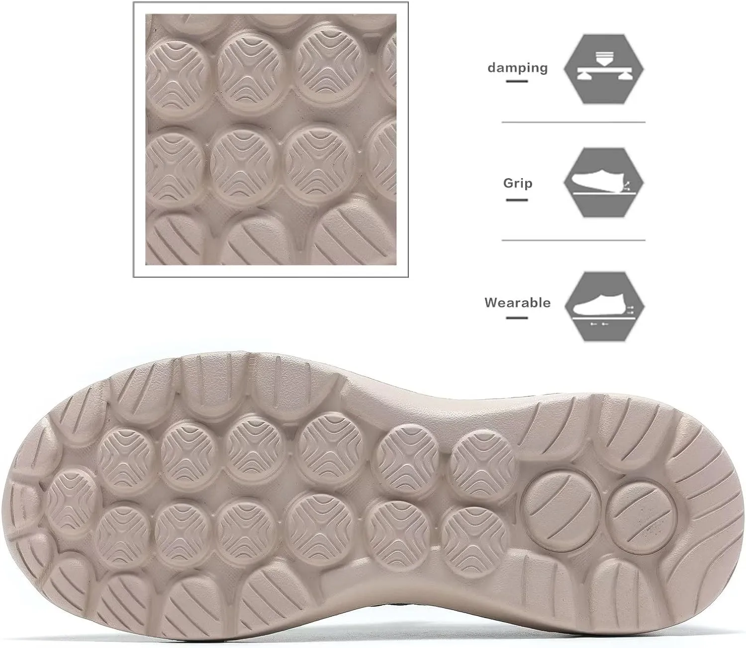 Mens Walking Shoes Lightweight Breathe Mesh Running Shoes Slip On Fashion Tennis Sneakers Comfort Gym Workout Zapatos de Hombre