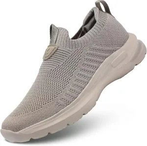 Mens Walking Shoes Lightweight Breathe Mesh Running Shoes Slip On Fashion Tennis Sneakers Comfort Gym Workout Zapatos de Hombre