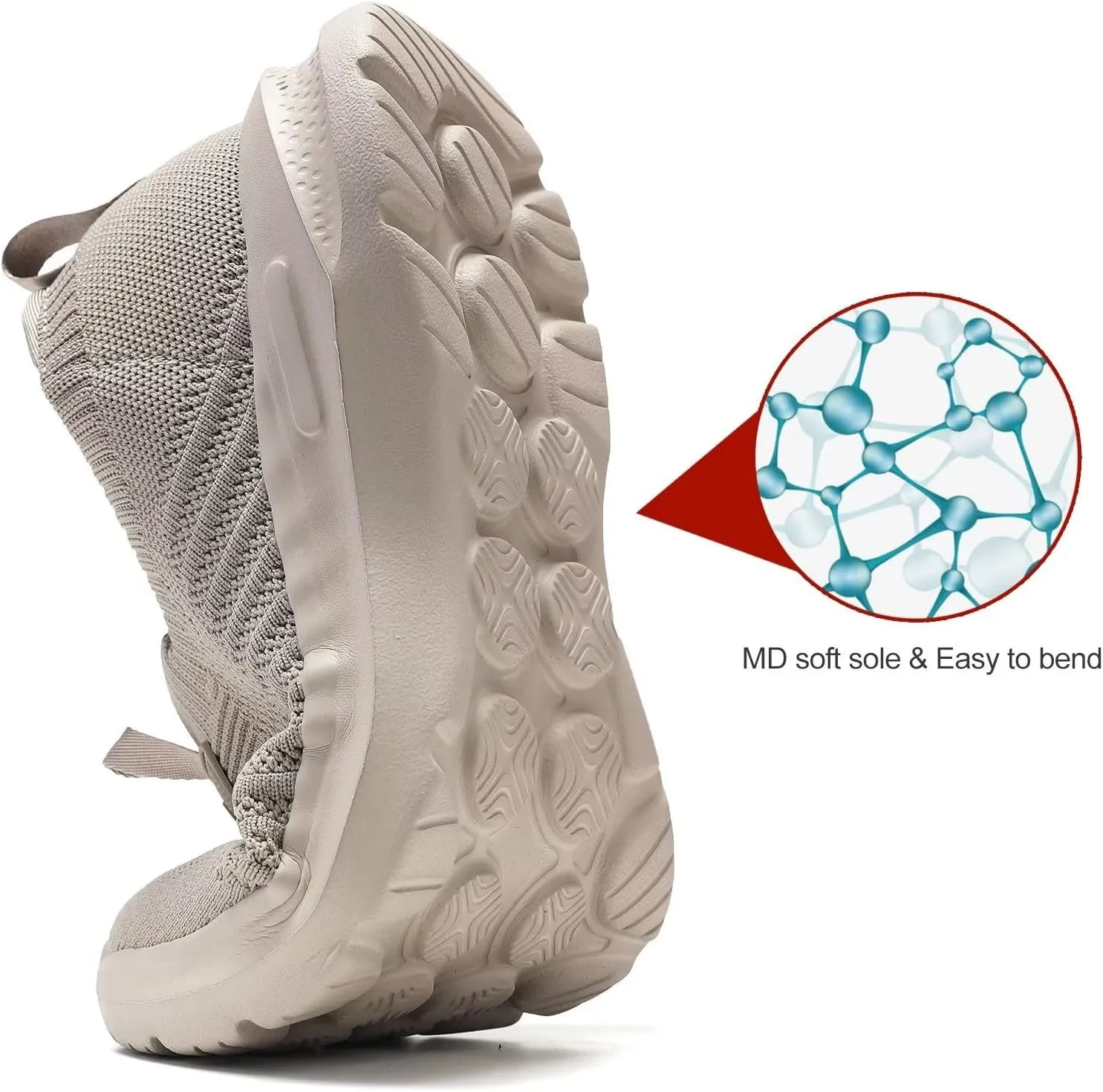 Mens Walking Shoes Lightweight Breathe Mesh Running Shoes Slip On Fashion Tennis Sneakers Comfort Gym Workout Zapatos de Hombre