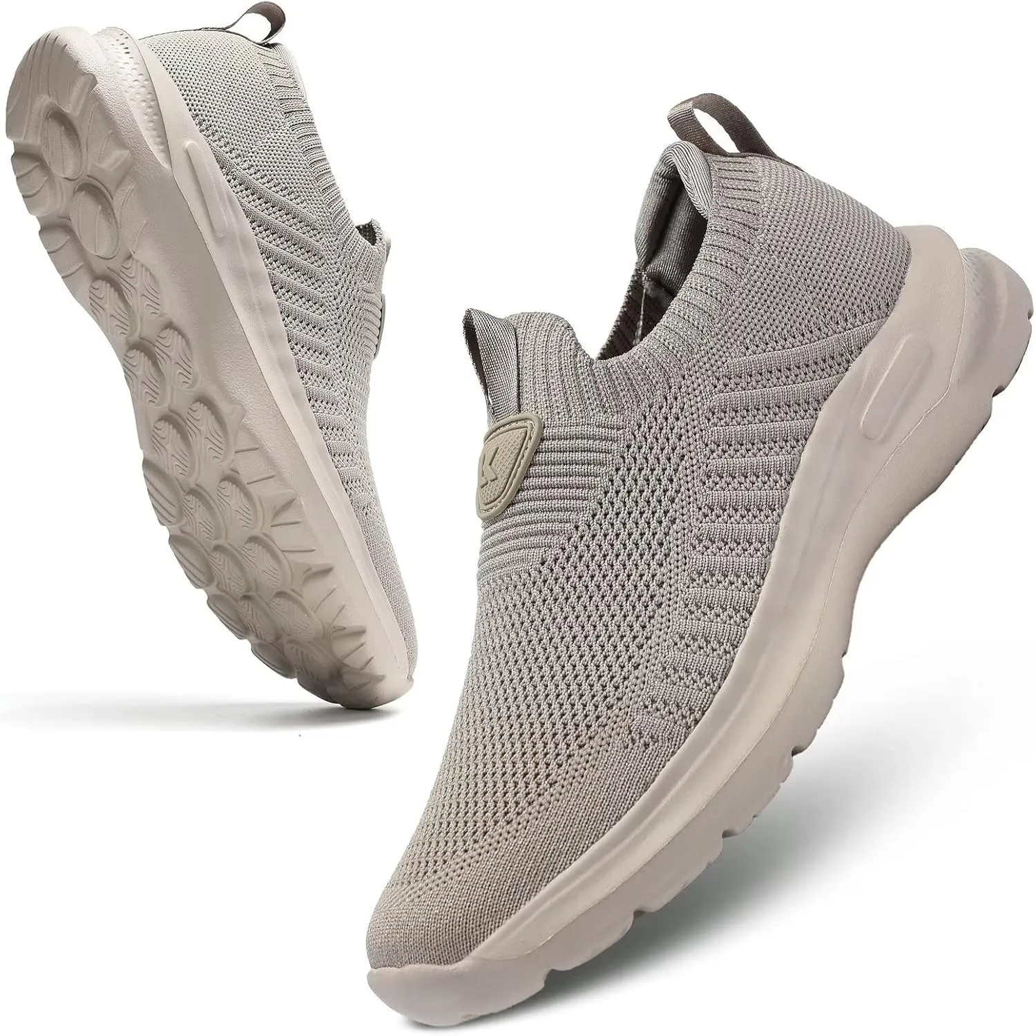 Mens Walking Shoes Lightweight Breathe Mesh Running Shoes Slip On Fashion Tennis Sneakers Comfort Gym Workout Zapatos de Hombre