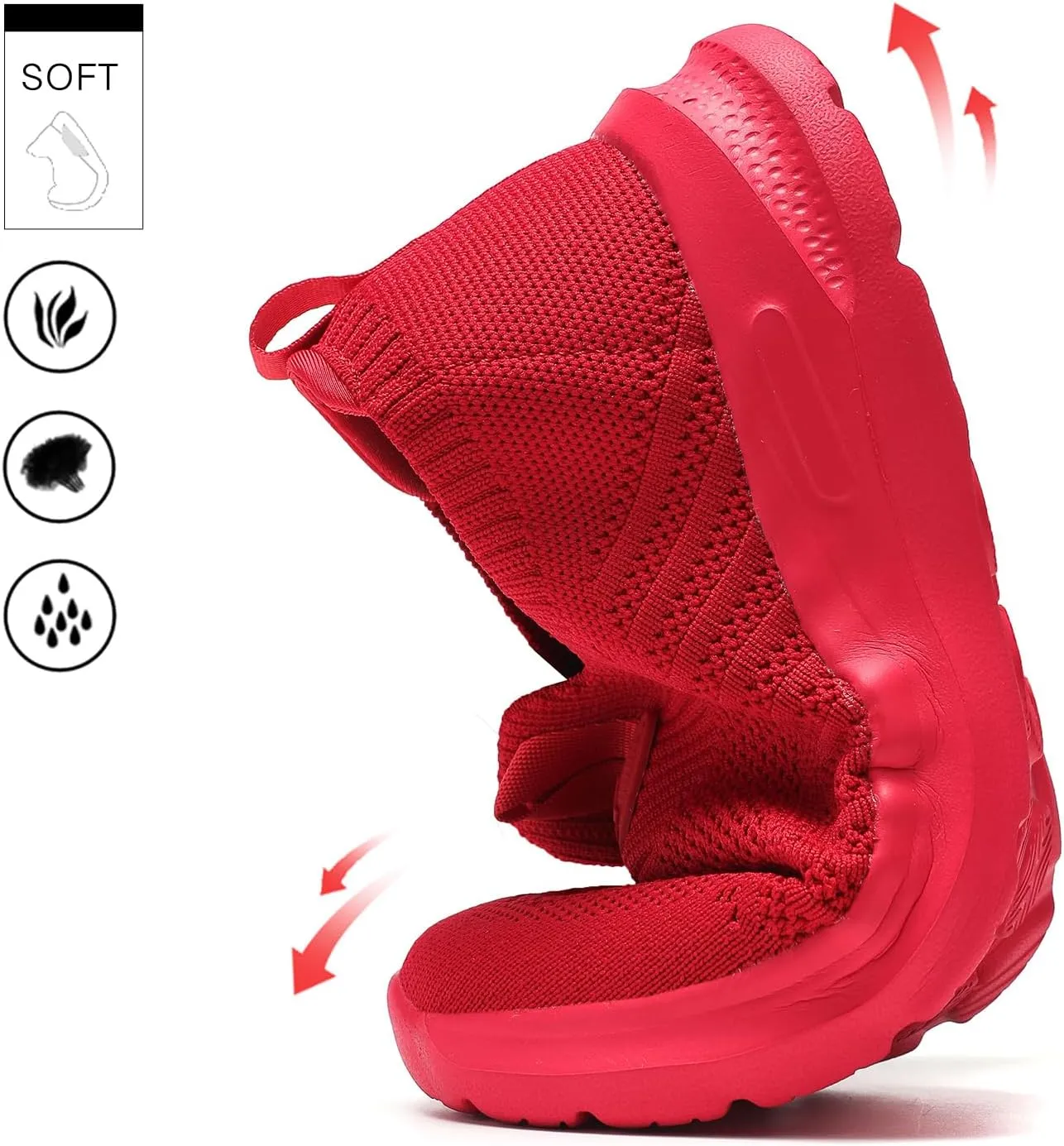 Mens Walking Shoes Lightweight Breathe Mesh Running Shoes Slip On Fashion Tennis Sneakers Comfort Gym Workout Zapatos de Hombre