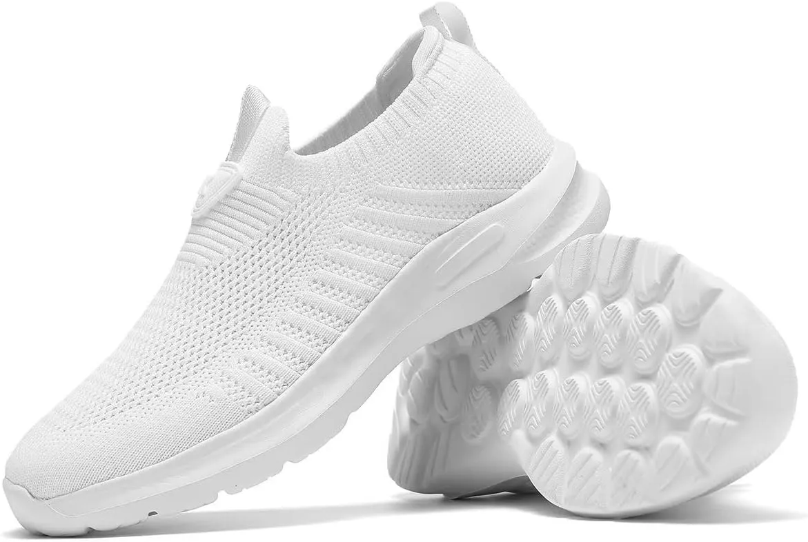 Mens Walking Shoes Lightweight Breathe Mesh Running Shoes Slip On Fashion Tennis Sneakers Comfort Gym Workout Zapatos de Hombre