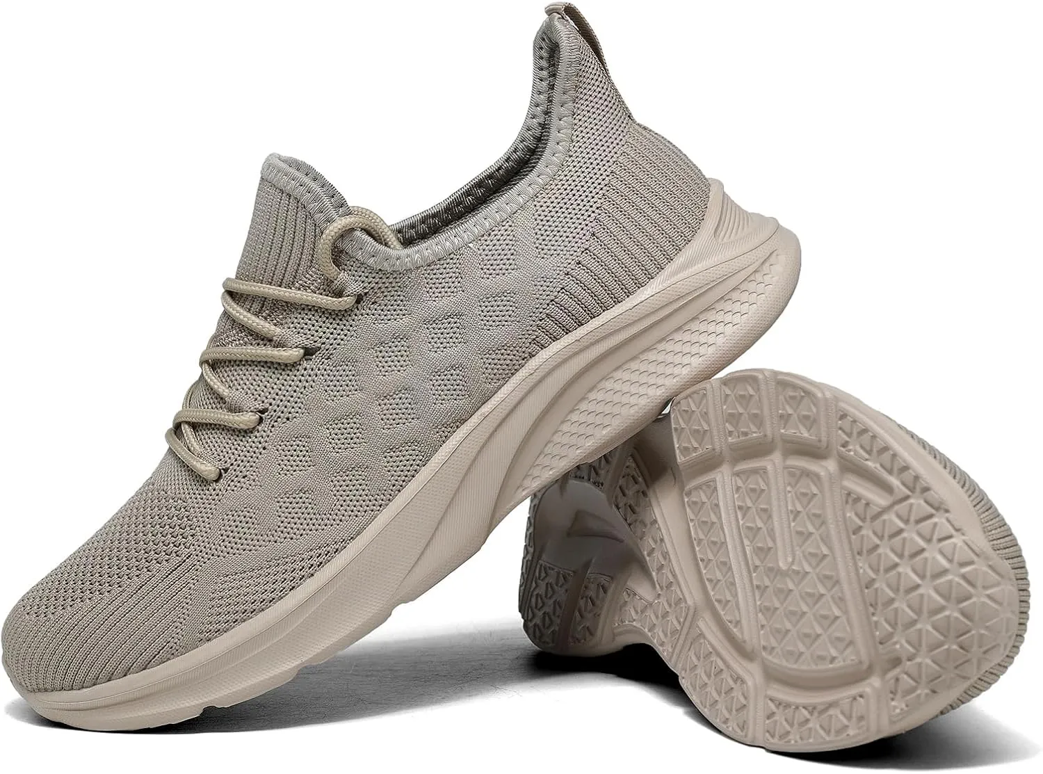 Mens Walking Shoes Lightweight Mesh Running Shoes Fashion Tennis Sneakers Comfort Gym Workout Soft Sole