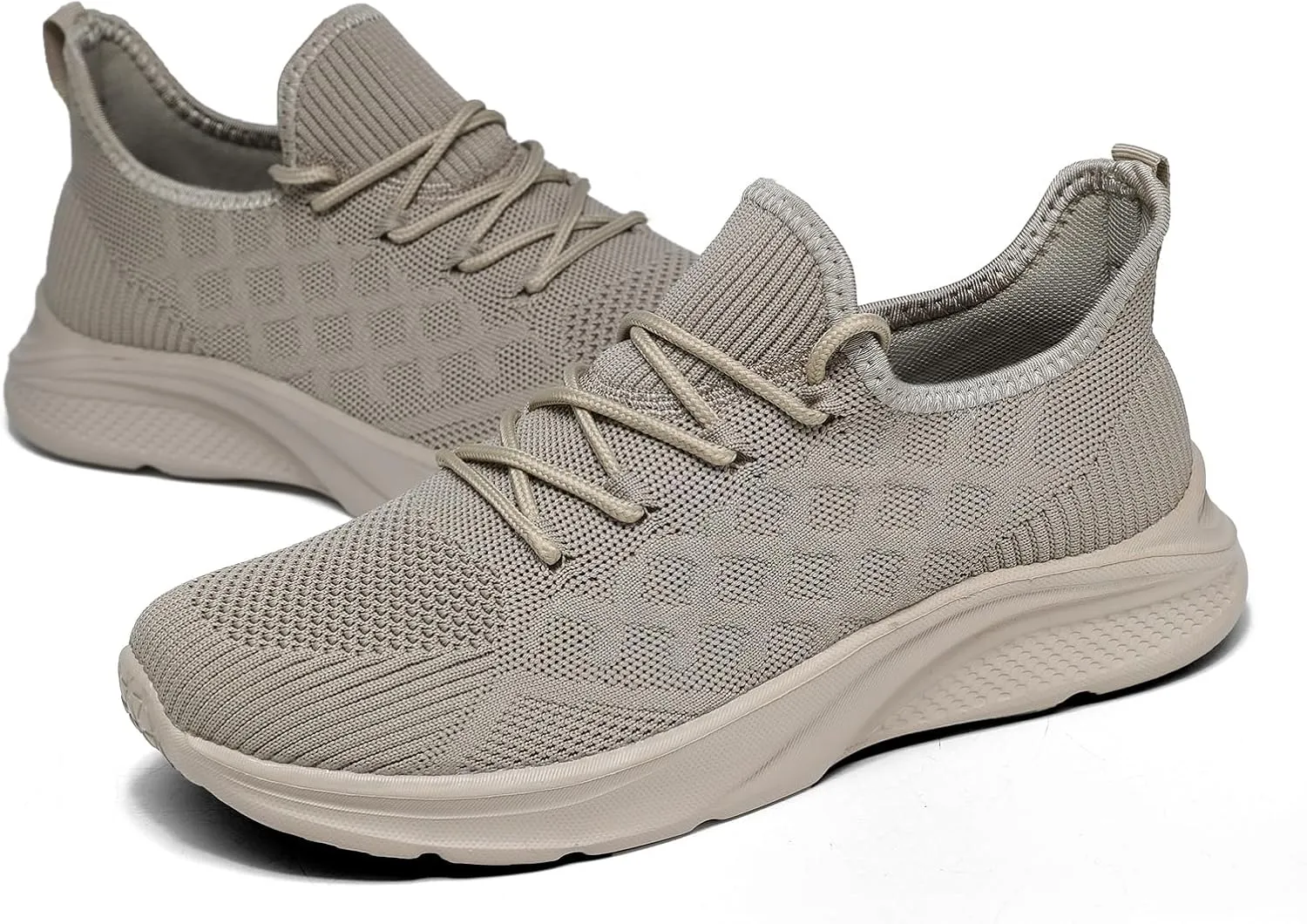 Mens Walking Shoes Lightweight Mesh Running Shoes Fashion Tennis Sneakers Comfort Gym Workout Soft Sole
