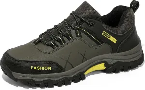Mens Womens Anti Slip Wear Resistant Lace Up Hiking Boots Comfortable Breathable backpacking boots Rubber Soles Scenic Spots Tourist Boots Couple Park Walking Boots Rock Climbing Boots