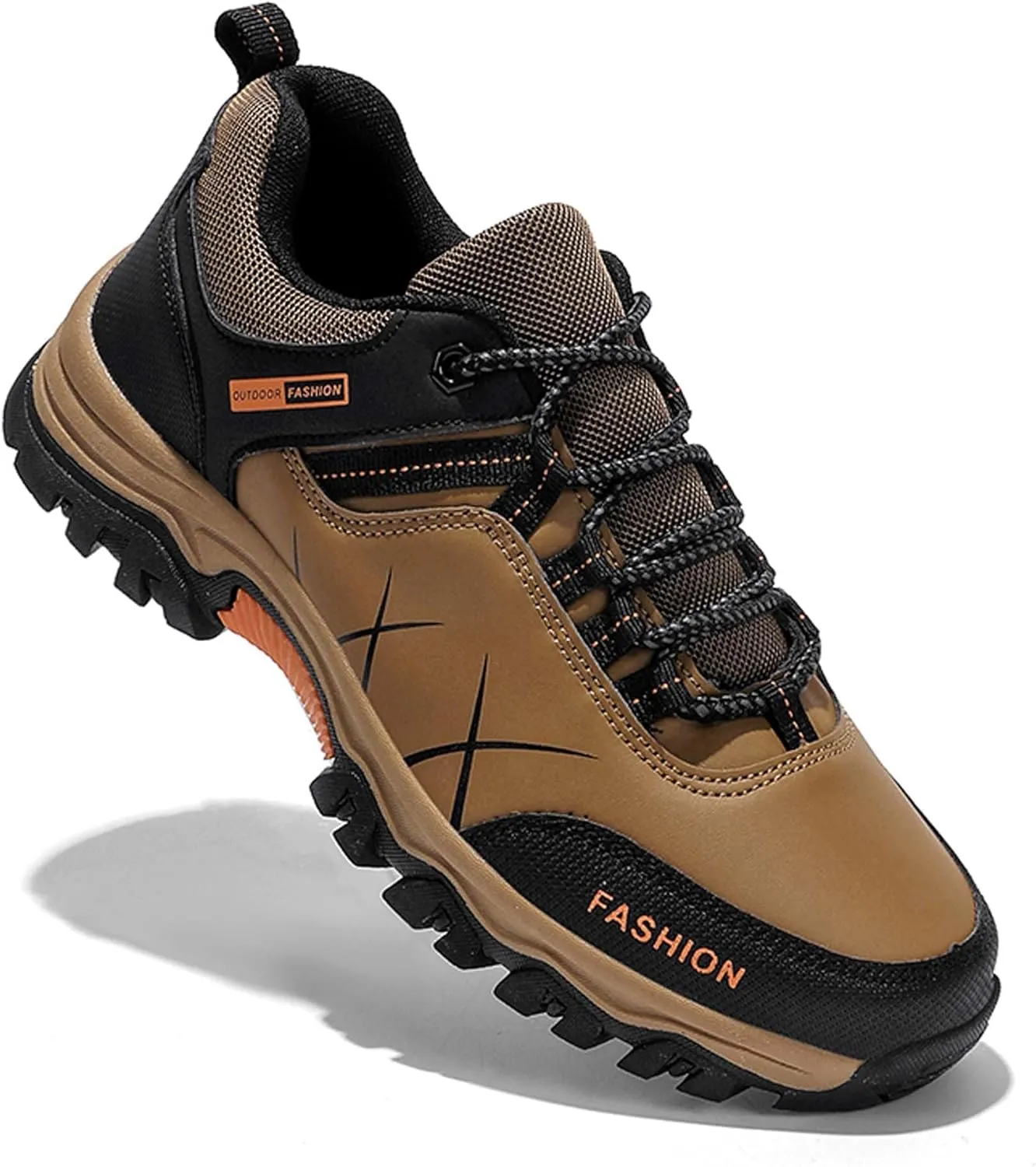 Mens Womens Anti Slip Wear Resistant Lace Up Hiking Boots Comfortable Breathable backpacking boots Rubber Soles Scenic Spots Tourist Boots Couple Park Walking Boots Rock Climbing Boots
