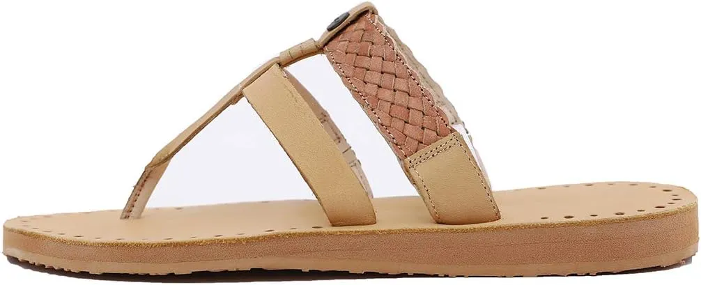 Millffy Womens Sheepskin Sandals Naked Thong Slippers Leather Sandel Home Bedroom Shoes Slides