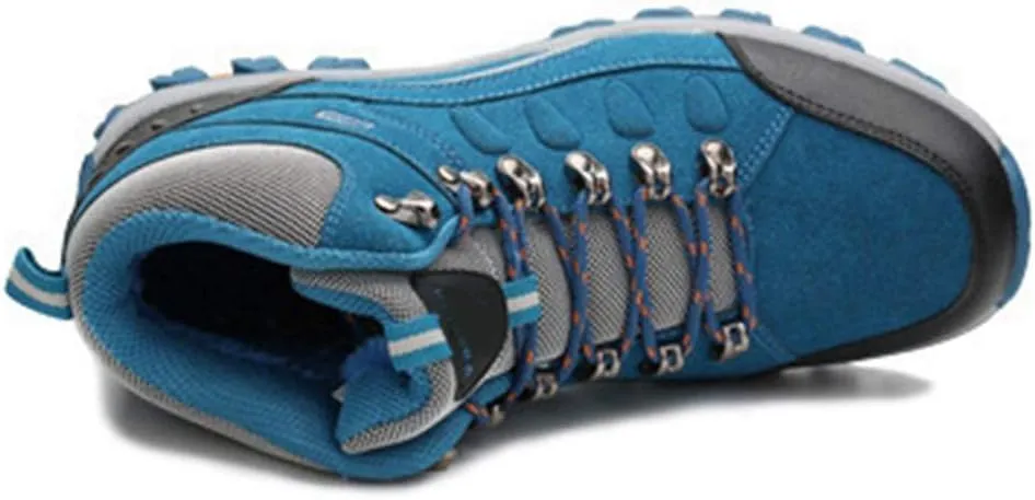 MIOKE Women's Casual Hiking Boots Running Trail Hiker Waterproof Non-Slip Outdoor High-top Climbing Shoes