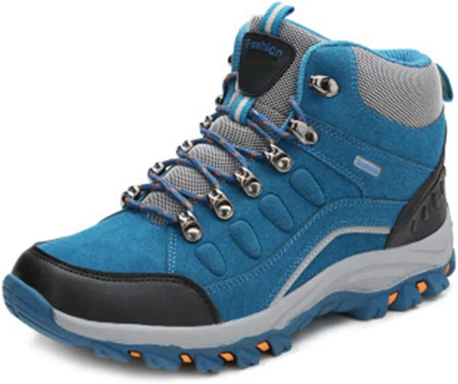 MIOKE Women's Casual Hiking Boots Running Trail Hiker Waterproof Non-Slip Outdoor High-top Climbing Shoes