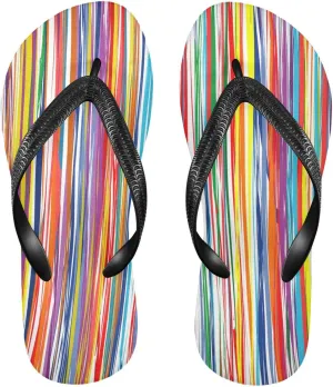 MNSRUU EVA Rubber Flip Flops for Men & Women,Unisex Sandals Soft Cushion Footbed Comfort flip-flops