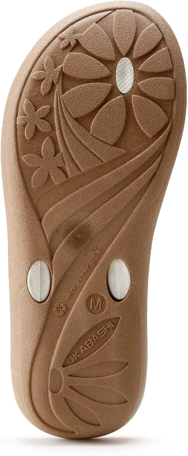 OKABASHI womens Flip Flop