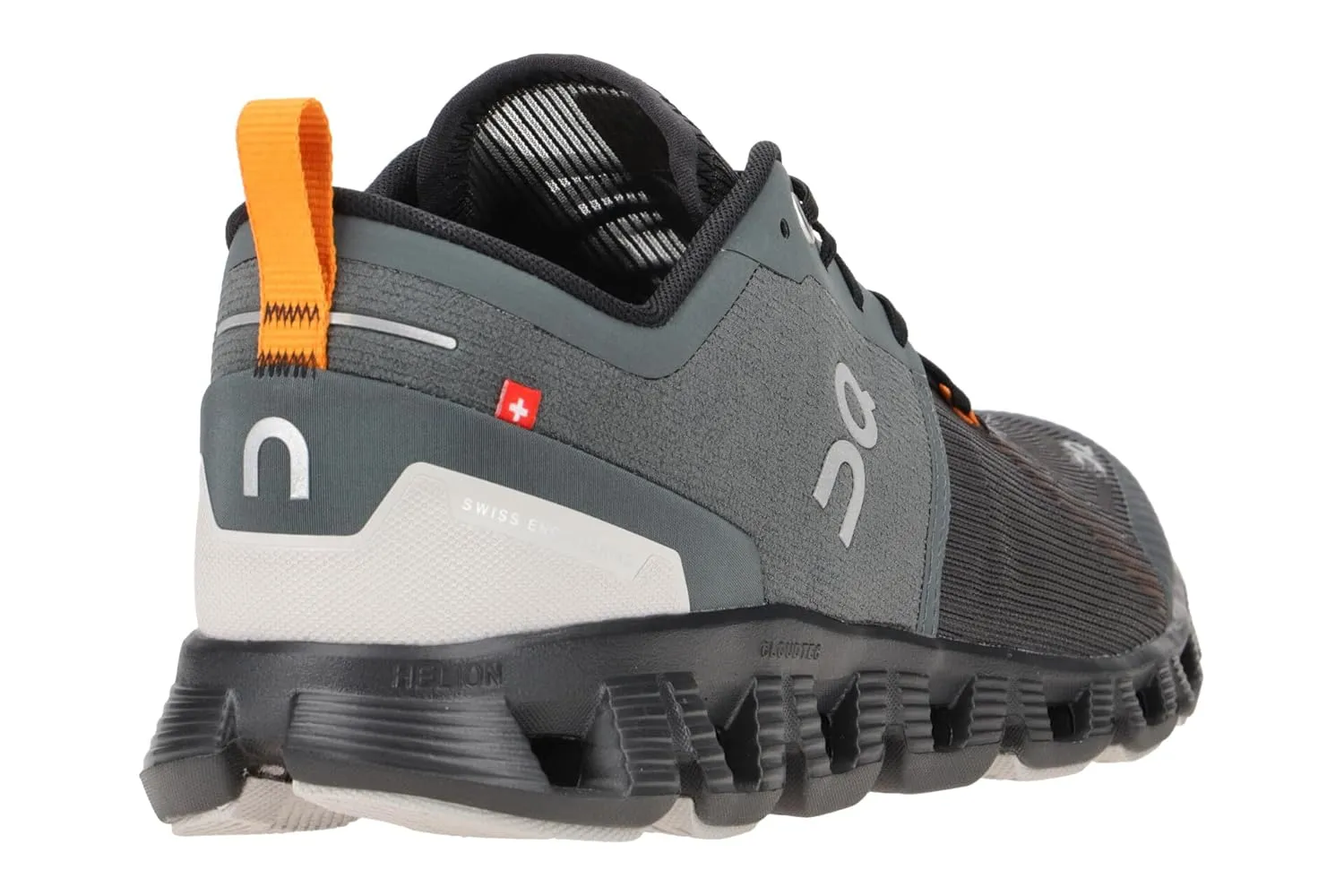 On Men's Cloud X 3 Shift Sneakers, Lead/Turmeric, Grey, 7.5 Medium US