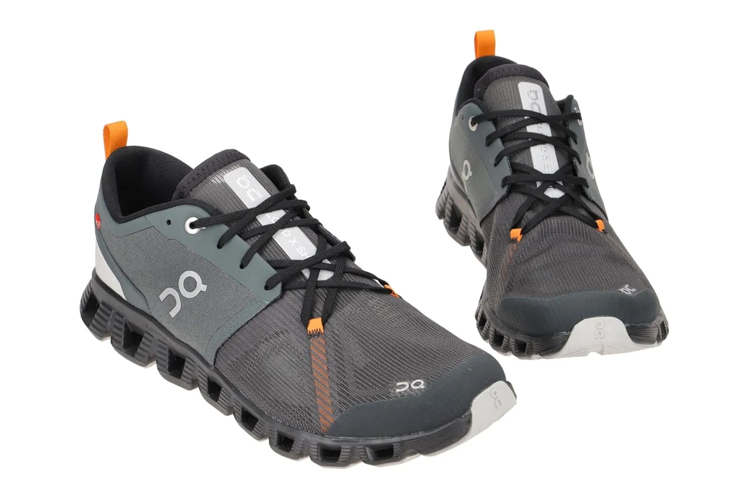 On Men's Cloud X 3 Shift Sneakers, Lead/Turmeric, Grey, 7.5 Medium US