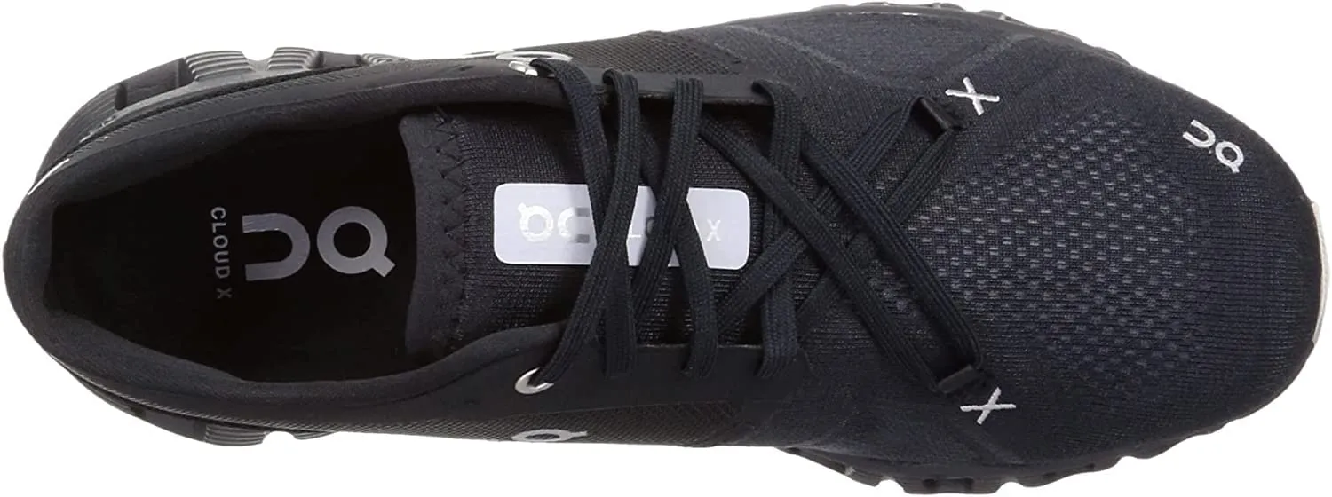 On Men's Cloud X 3 Sneakers, Black, 13 Medium US