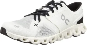 On Men's Cloud X 3 Sneakers, Ivory/Black, 13 Medium US