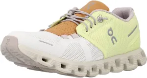 On Women's Cloud 5 Sneakers, Hay/Ice, 8