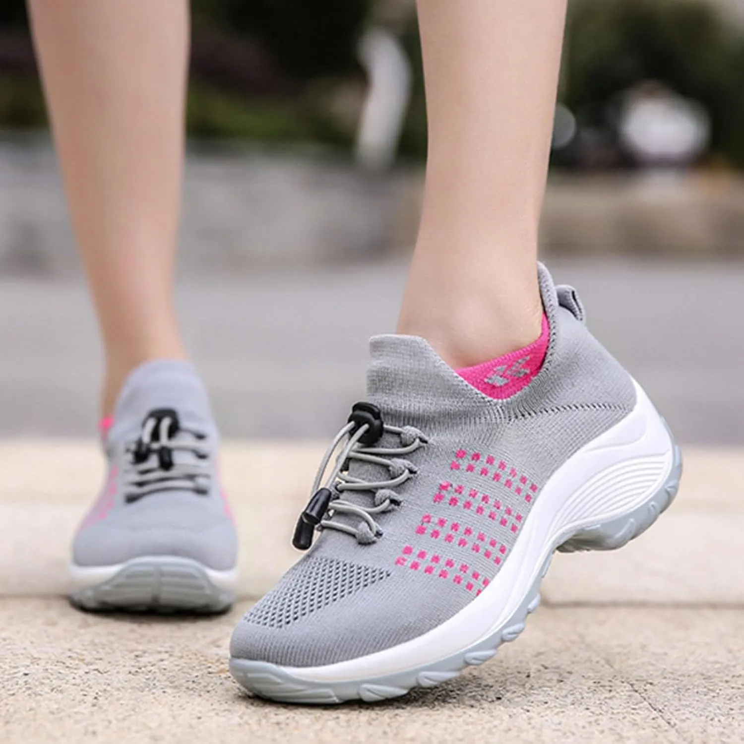 Ortho Stretch Cushion Shoes for Women Comfortwear Orthopedic Sneakers Ortho Comfortable Shoes for Plantar Fasciitis