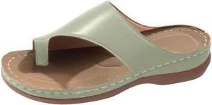 Orthopedic Wedge Sandals for Women Comfortable Dressy Summer Casual Walking Wedges Platform Beach Flip Flops Shoes Slides 2025 Arch Support Flat Open Toe Non-Slip Dress Shoes