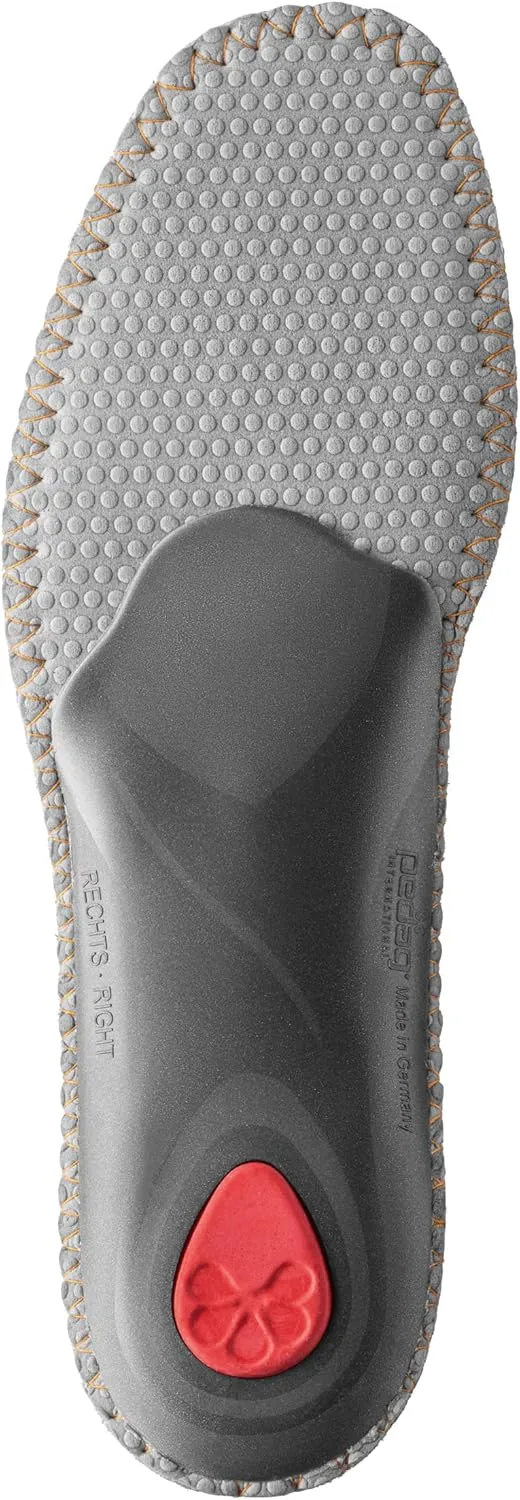 pedag Viva Outdoor | Made in Germany | Hiking Arch Support, Metatarsal Pad & Heel Cushion | Breathable Vegan Leather Insoles | Semi-Rigid | Prevents Foot Odor & Relieves Tired Feet. Size US M12/EU45