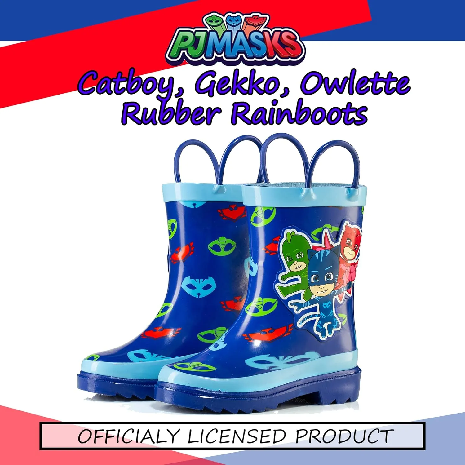 PJ Masks boys Rain Boots
