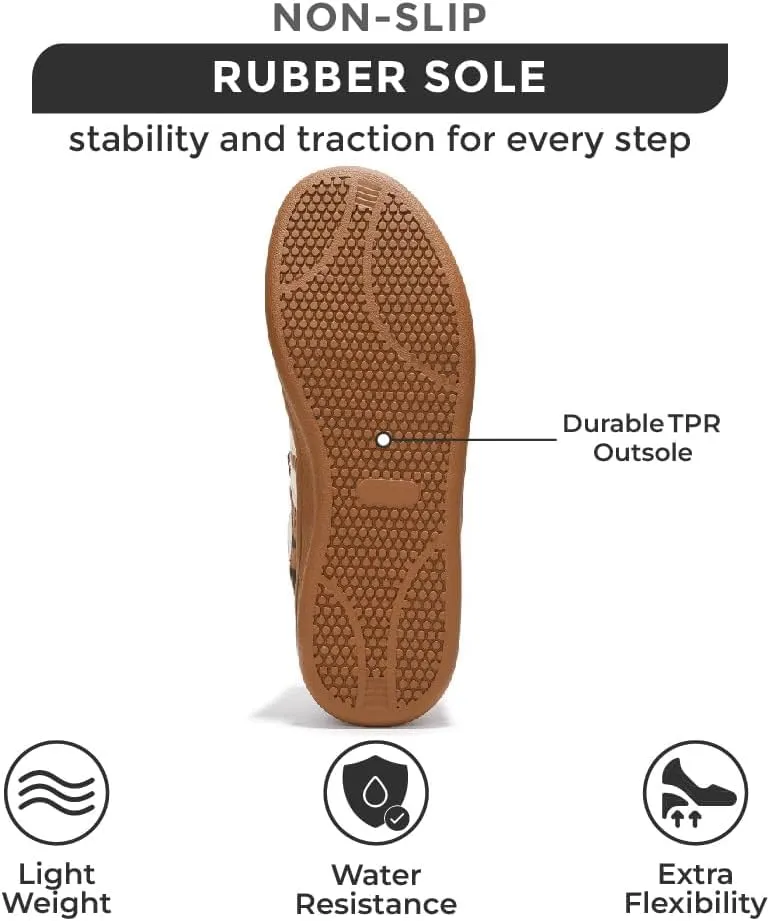 Project Cloud Womens Sneakers - Memory Foam Casual Shoes for Women Footwear Lace Up Women's Fashion Sneakers - Non-Slip Comfortable Trendy Shoes Womens (Madrid)