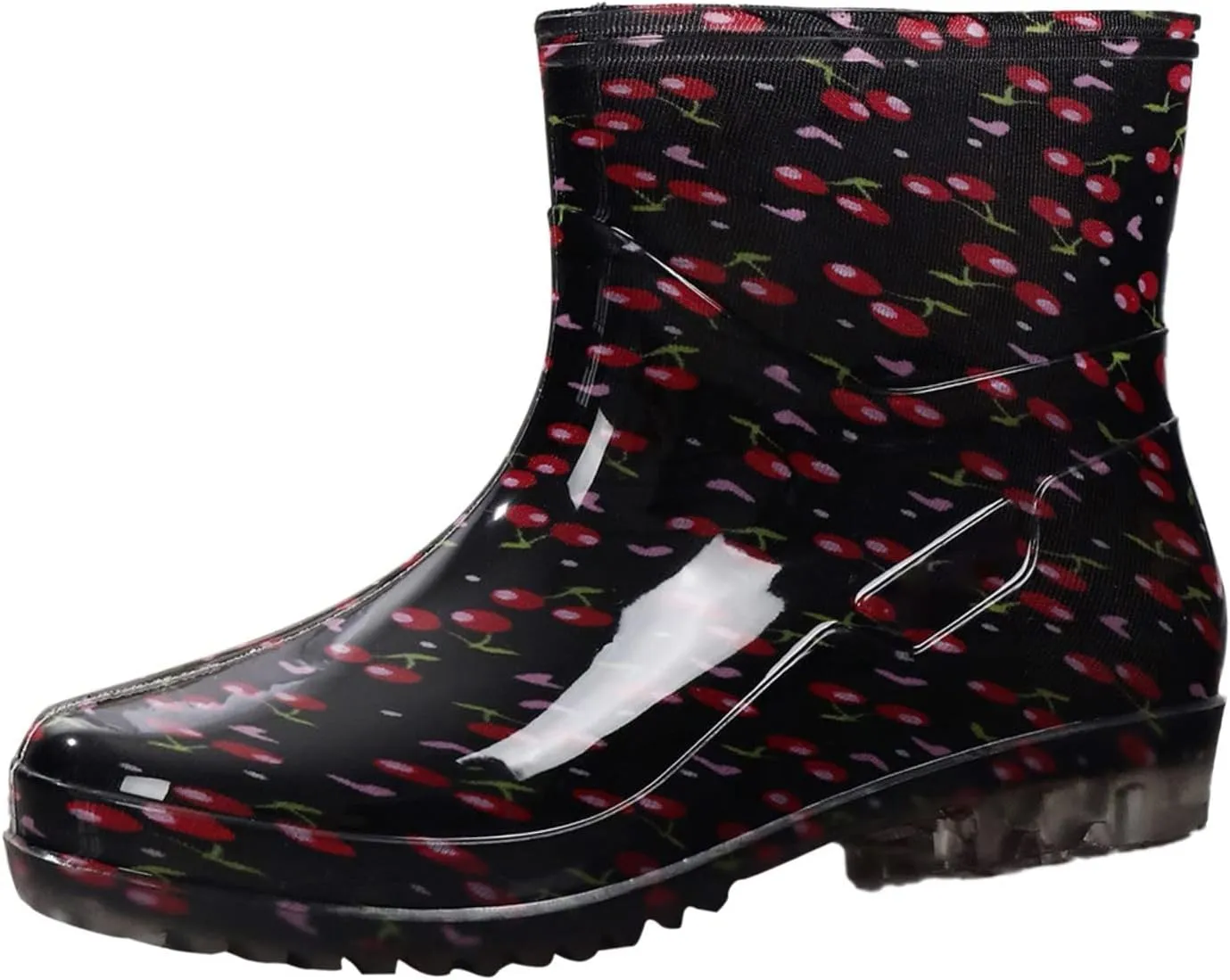 Rain Boots Women Women's Ankle Rain Boots Waterproof Garden Shoes Outdoor Rain Shoes for Hunting Gardening Farming