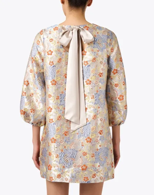 Rosanna Floral Jacquard Dress