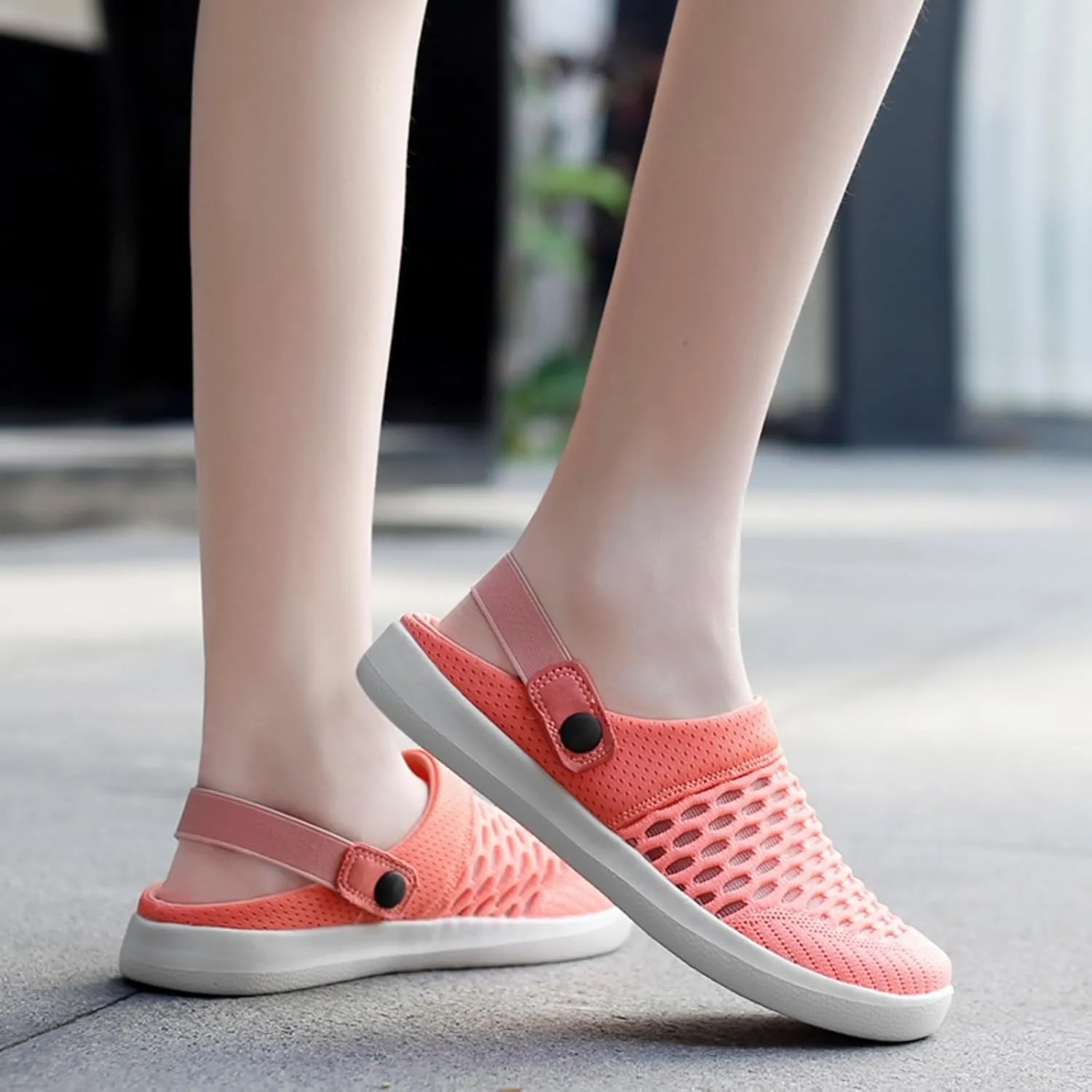 Sandals for Women 2025 Summer Orthotic Walking Sneakers Outdoor Sports Sandals Dressy Mesh Sandal Breathable Platform Trendy Sandal Adjustable Shoes 2025