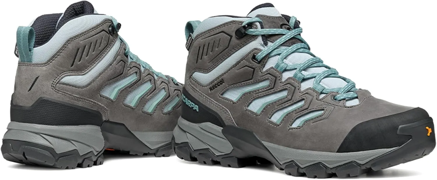 SCARPA Women's Moraine Mid WP Waterproof Breathable Boots for Backpacking & Hiking