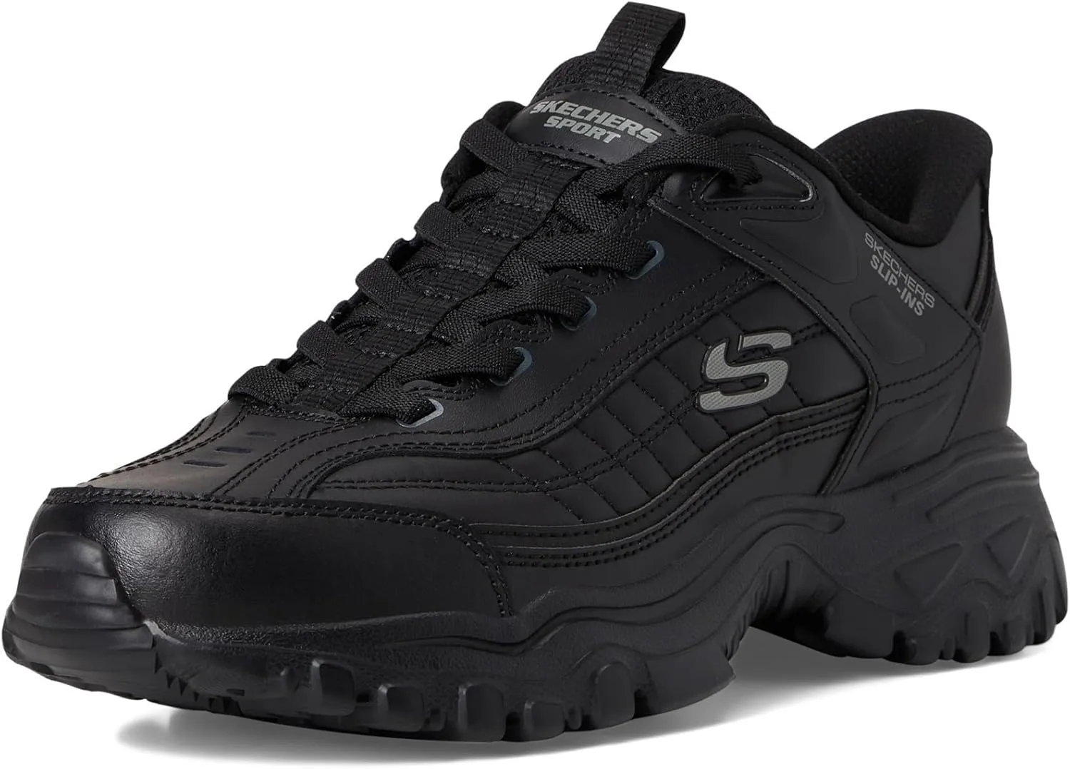 Skechers Men's Afterburn E'lite Grill Corporal Hands Free Slip-in Sneaker