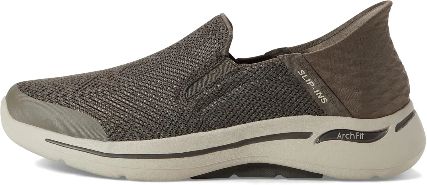 Skechers Men's Gowalk Arch Fit Slip-ins-Athletic Slip-on Casual Walking Shoes with Air-Cooled Foam Sneaker