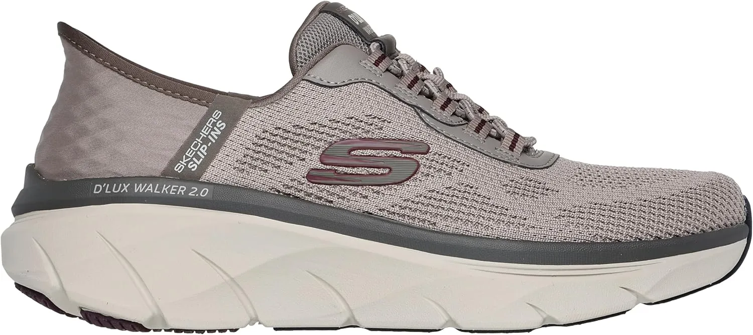 Skechers Men's Slip-Ins RF D'Lux Walker 2.0 Rezinate Sneaker