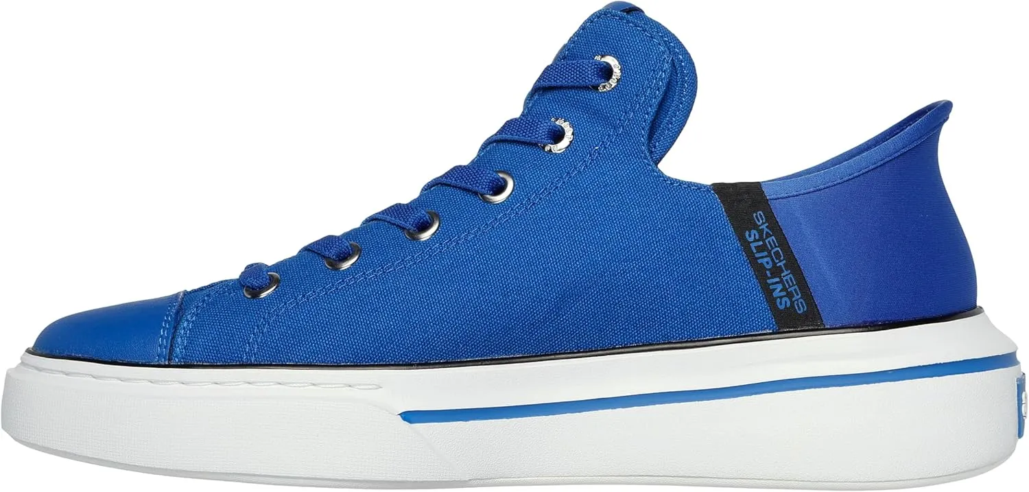 Skechers Men's Snoop Dogg: Snoop ONE-BOSS Life Canvas Hands Free Slip-Ins Sneaker