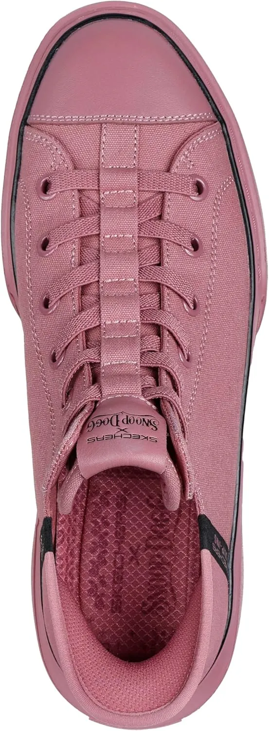 Skechers Men's Snoop Dogg: Snoop ONE-BOSS Life Canvas Hands Free Slip-Ins Sneaker