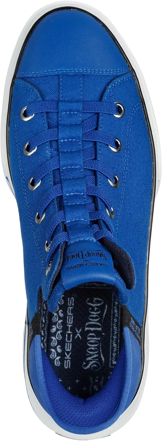 Skechers Men's Snoop Dogg: Snoop ONE-BOSS Life Canvas Hands Free Slip-Ins Sneaker