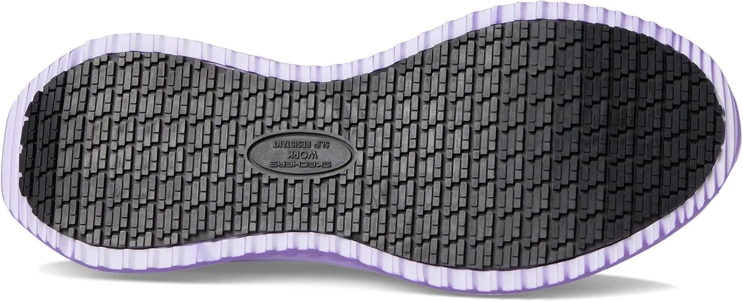 Skechers Women's Slip-Ins Work: Tilido - Ombray Slip Resistant Bungee Sneakers